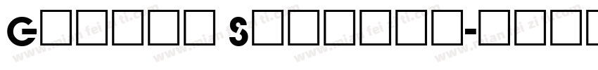 Glaser Stencil字体转换